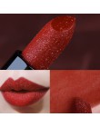Brand New brokat szminka 13 kolor matowy czerwony makijaż ust wodoodporny Shimmer sztyft do ust Nude matowy fioletowy długotrwał
