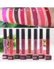 8 kolorów Sexy Fashion szminka w płynie 24 godziny długotrwały makijaż matowy błyszczyk czerwony fioletowy aksamitny Pigment bły