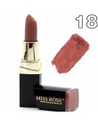 MISS ROSE Sexy długotrwała wodoodporna szminka matowa w kolorze cielistym kosmetyki odcień ust 18 kolorów pigmenty nawilżające c