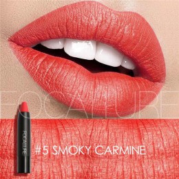 Nowe szminki marki Focallure kosmetyki do ust Pigment ołówkowy 27 kolor długotrwały matowy seksowny czerwony usta metaliczna szm