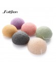 Fulljion 6 kolorów Natural Konjac Konnyaku cosmetic puff gąbka do twarzy oczyszczanie twarzy mycie pielęgnacja twarzy puder do t