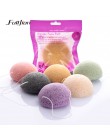 Fulljion 6 kolorów Natural Konjac Konnyaku cosmetic puff gąbka do twarzy oczyszczanie twarzy mycie pielęgnacja twarzy puder do t