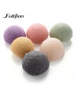 Fulljion 6 kolorów Natural Konjac Konnyaku cosmetic puff gąbka do twarzy oczyszczanie twarzy mycie pielęgnacja twarzy puder do t