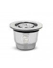 Kapsułka do Nespresso wielokrotnego użytku Inox 2 w 1 zastosowanie wielokrotnego napełniania kapsułka Crema Espresso wielokrotne