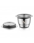 Kapsułka do Nespresso wielokrotnego użytku Inox 2 w 1 zastosowanie wielokrotnego napełniania kapsułka Crema Espresso wielokrotne