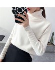 Surmiitro sweter damski 2020 jesienno-zimowy kaszmirowy, dzianinowy sweter i pulower damski koszulka trykotowa Jumper Pull Femme