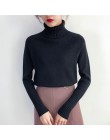 Surmiitro sweter damski 2020 jesienno-zimowy kaszmirowy, dzianinowy sweter i pulower damski koszulka trykotowa Jumper Pull Femme
