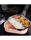 ONEUP Portable 304 pudełko na lunch ze stali nierdzewnej 2020 nowy gorący styl japoński pojemnik na pojemnik bento kuchnia szcze