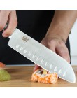 XYj zestaw noży kuchennych ze stali nierdzewnej owoce narzędzia do krojenia Santoku Chef krojenie chleba japoński nóż kuchenny z