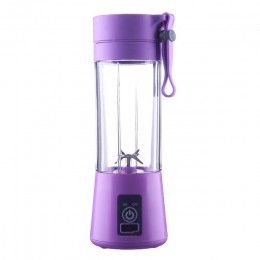 380ml 4/6 ostrza Mini przenośny elektryczny sokowirówka owocowa USB akumulator Smoothie Maker Blender maszyna sportowa butelka J