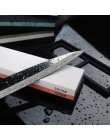 [Wideo] RSCHFE 1 sztuka profesjonalny nóż szlifierka kamień Grit biały korund 1000/3000 2000/5000 ostrzałka marmurowa wielostopn