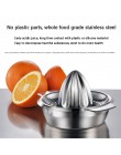 Przenośny pomarańczowy cytryna instrukcja sokowirówka 304 akcesoria kuchenne ze stali nierdzewnej narzędzia citrus 100% surowe r