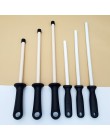 1 sztuk ceramiczne (zirconia) pręt ostrzałka z uchwyt abs ostrzenie dla szefów kuchni noże kuchenne pomocnik pomocnik musat