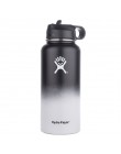 12/18/32/40oz butelka wody ze stali nierdzewnej Hydro Flask butelka wody izolowane próżniowo szerokie usta podróży przenośna but