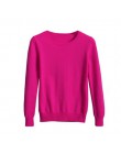 GCAROL 2019 jesień zima cukierki dzianinowy sweter kobiet 30% sweter z wełny miękkie Stretch OL Render dzianinowy sweter dzianin