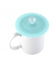 Śliczne picie wody pokrywka na kubek silikonowe przeciwpyłowe pokrywa misy kubek uszczelki szklane kubki Cap żaroodporne herbaty