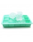 15 siatka spożywcza silikonowa tacka do lodu strona główna z pokrywką DIY Ice forma kostki kwadratowe maszyna do lodów kuchnia a