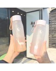 560ml butelka wody szczelna dla dziewczyny jazda na rowerze podróży przenośne butelki na wodę z tworzywa sztucznego H1177