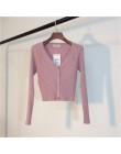 Neploe wiosna nowo Patchwork kobiety Cardigans 2020 moda szczupła panie sweter z dzianiny długim rękawem przyciski 65057