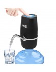 ZILU Home dozownik do wody pompa, ładowanie USB automatyczne elektryczne pompy wody przenośne butelki do picia Drinkware Switch 