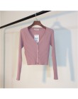 Neploe wiosna nowo Patchwork kobiety Cardigans 2020 moda szczupła panie sweter z dzianiny długim rękawem przyciski 65057