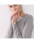 Damski sweter z dzianiny z długim rękawem zwinięty kołnierz z dekoltem w kształcie litery "o" kobiecy krótki Casual jednolita mo