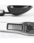 300g/0.1g przenośny wyświetlacz lcd cyfrowa kuchenna łyżka z miarką Gram elektroniczna łyżka waga Volumn waga do żywności nowy w
