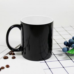 DIY spersonalizowany magiczny kubek wrażliwy na ciepło kubki ceramiczne zmieniające kolor kubki do kawy kubek do mleka prezent z