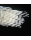 100 sztuk podwójne Superfine zębów Stick Dental Floss pręty szczotka kij bambusowy Dental pielęgnacja jamy ustnej czyste zęby ży