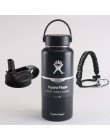 Hydro Flask butelka wody butelka ze stali nierdzewnej izolowane próżniowo szerokie usta Hydroflask z Flex Cap i pokrywka z rurką