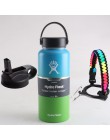 Hydro Flask butelka wody butelka ze stali nierdzewnej izolowane próżniowo szerokie usta Hydroflask z Flex Cap i pokrywka z rurką