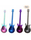 7 sztuk/4 sztuk gitara łyżeczka do kawy zestaw ze stali nierdzewnej deser łyżka do lodów łyżeczka do herbaty akcesoria do kawy s