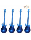 7 sztuk/4 sztuk gitara łyżeczka do kawy zestaw ze stali nierdzewnej deser łyżka do lodów łyżeczka do herbaty akcesoria do kawy s