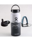 Hydro Flask butelka wody butelka ze stali nierdzewnej izolowane próżniowo szerokie usta Hydroflask z Flex Cap i pokrywka z rurką