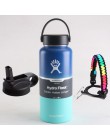 Hydro Flask butelka wody butelka ze stali nierdzewnej izolowane próżniowo szerokie usta Hydroflask z Flex Cap i pokrywka z rurką