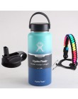 Hydro Flask butelka wody butelka ze stali nierdzewnej izolowane próżniowo szerokie usta Hydroflask z Flex Cap i pokrywka z rurką