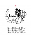 Cartoon nazwa własna Mickey Mouse Minnie ścienne winylowe naklejka do wystroju dla dekoracja pokoju dziecięcego pokoju dziecięce