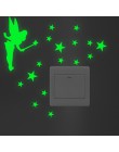 Cartoon Luminous naklejka pod włącznik świecące w ciemności naklejki ścienne Home Decor dekoracja pokoju dziecięcego naklejka na