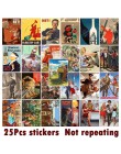 25 sztuk mieszane Stalin zsrr CCCP naklejki plakatowe dla majsterkowiczów Laptop bagaż drzwi lodówki Decor wodoodporna zabawka n