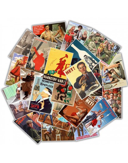 25 sztuk mieszane Stalin zsrr CCCP naklejki plakatowe dla majsterkowiczów Laptop bagaż drzwi lodówki Decor wodoodporna zabawka n