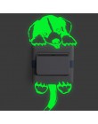 Cartoon Luminous naklejka pod włącznik świecące w ciemności naklejki ścienne Home Decor dekoracja pokoju dziecięcego naklejka na