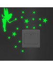 Cartoon Luminous naklejka pod włącznik świecące w ciemności naklejki ścienne Home Decor dekoracja pokoju dziecięcego naklejka na