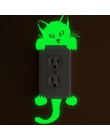 Cartoon Luminous naklejka pod włącznik świecące w ciemności naklejki ścienne Home Decor dekoracja pokoju dziecięcego naklejka na