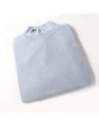 WOTWOY 2020 dzianinowy sweter damski z kaszmiru swetry z golfem jesień zima podstawowe damskie swetry koreański styl Slim Fit cz