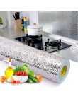 40W * 100L CM ściana kuchenna kuchenka z folii aluminiowej odporna na zanieczyszczenia W wysokiej temperaturze samoprzylepne Cro