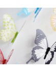 36 sztuk 3D Crystal Butterfly naklejki ścienne kreatywne motyle z diamentem Home Decor dekoracja pokoju dziecięcego artystyczne 