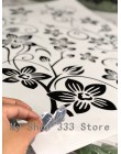 Hot diy ściana Art dekoracyjna naklejka moda romantyczna ściana kwiatów naklejki/naklejki ścienne Home Decor 3D tapety darmowa w
