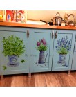 DIY ściana naklejki home decor doniczkowa doniczka motyl kuchnia szyba okienna naklejki łazienkowe wodoodporna darmowa wysyłka