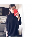 Tangada kobiety swetry swetry z golfem oversize moda zimowa 2019 długi sweter płaszcz rękaw w kształcie skrzydła nietoperza boże