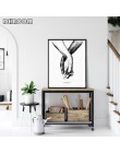 Nordic Back biały w stylu słodka miłość Wall Art plakat na płótnie minimalistyczna grafika cytaty miłosne malarstwo obraz na wys